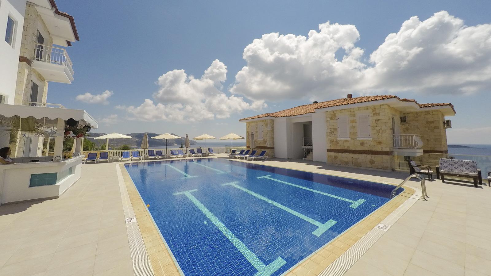 La Kumsal Hotel Kas Bagian luar foto
