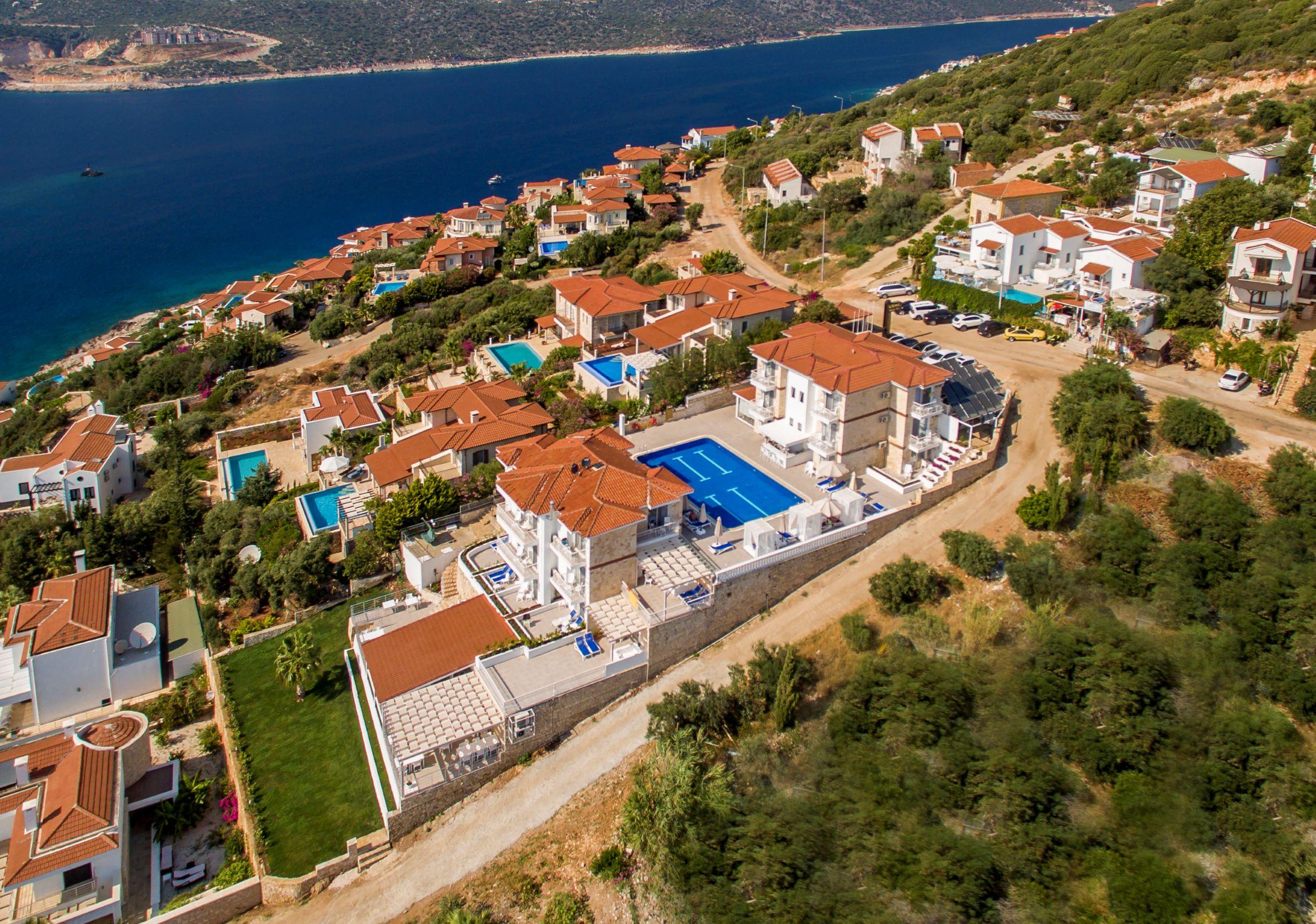 La Kumsal Hotel Kas Bagian luar foto
