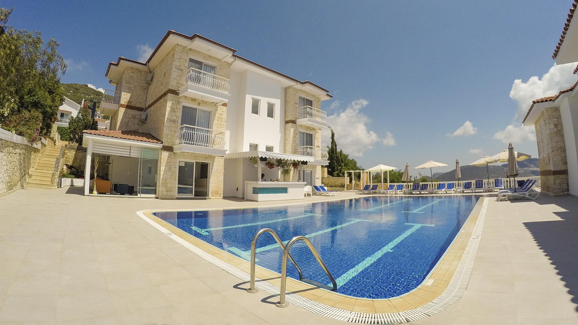 La Kumsal Hotel Kas Bagian luar foto