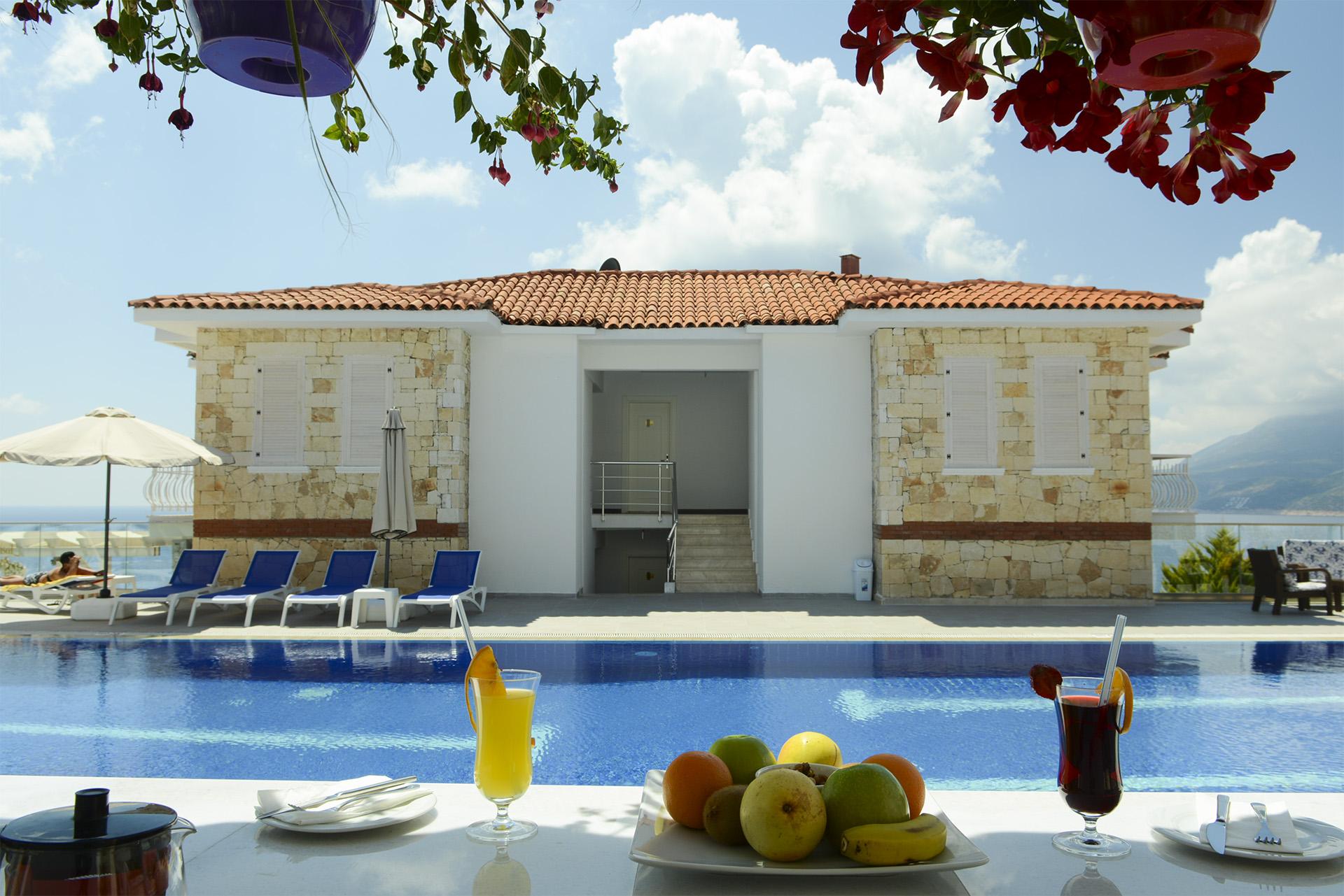 La Kumsal Hotel Kas Bagian luar foto