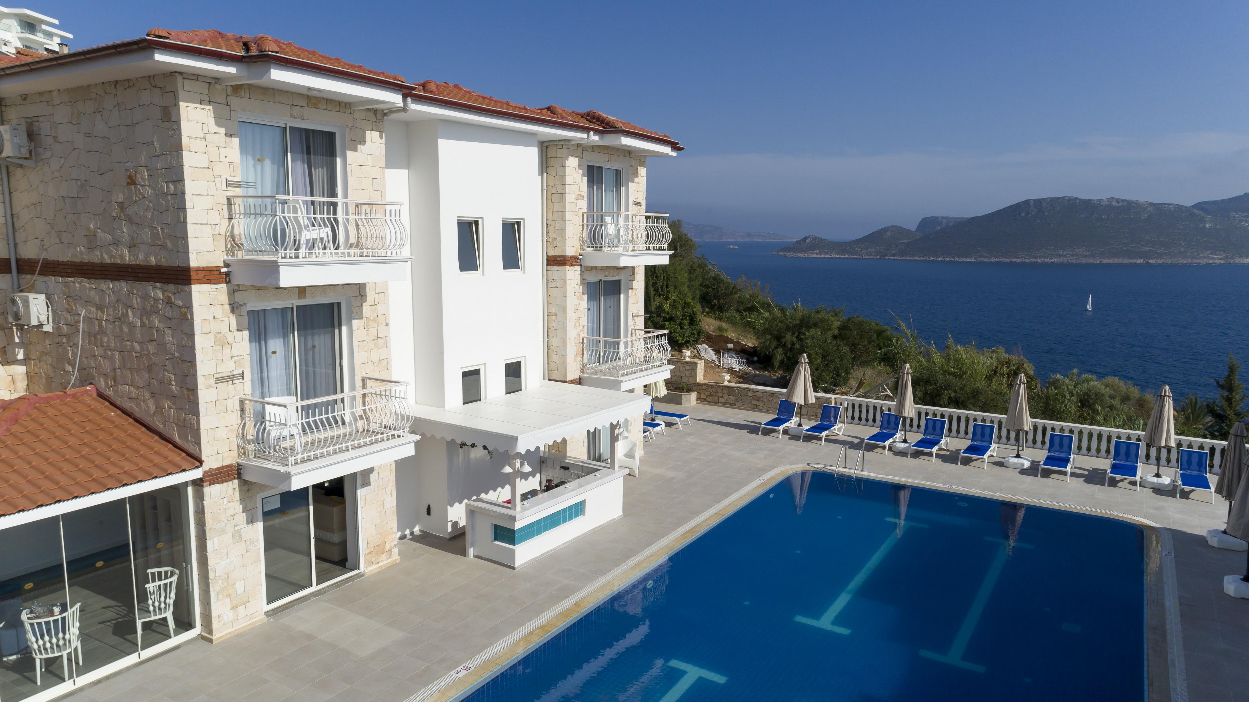 La Kumsal Hotel Kas Bagian luar foto