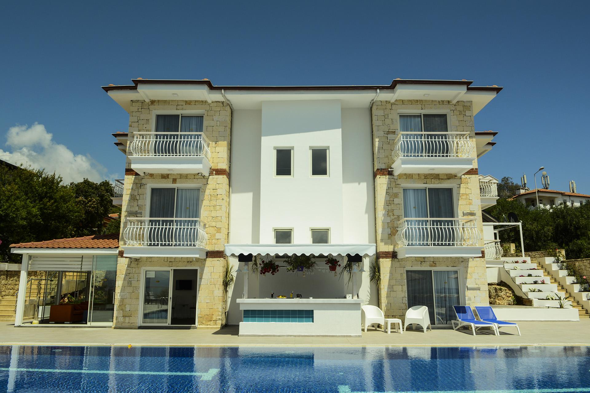 La Kumsal Hotel Kas Bagian luar foto